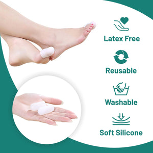 latex free gel toe caps