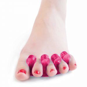 Pink Gel Toe Separators, Straighteners & Spacers - 1 Pair (set of 2)