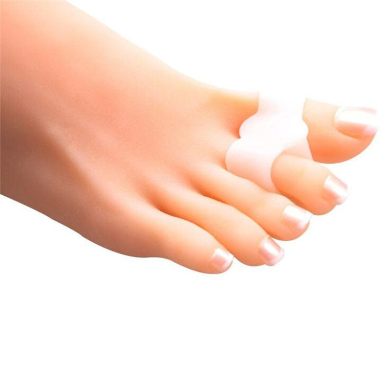 Gel Toe Separators Toe Spacer Two Loop 4 Pack for bunions and