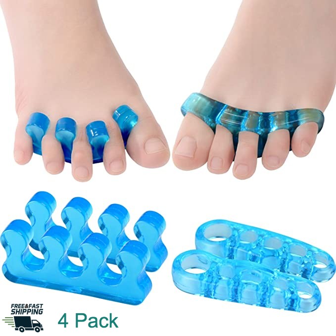Premium Gel Toe Separators, Toe Straighteners & Toe Spacer | Better ...