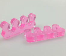 Load image into Gallery viewer, Pink Gel Toe Separators, Straighteners &amp; Spacers - 1 Pair (set of 2)