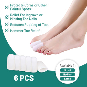 silicone toe caps