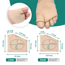 Load image into Gallery viewer, Fabric Metatarsal Sleeve With Cushion : Ball of Foot Slip On Cushions - 1 Pair
