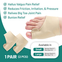 Load image into Gallery viewer, Bunion Relief Straightener &amp; Corrector with Toe Separator - 1 Pair